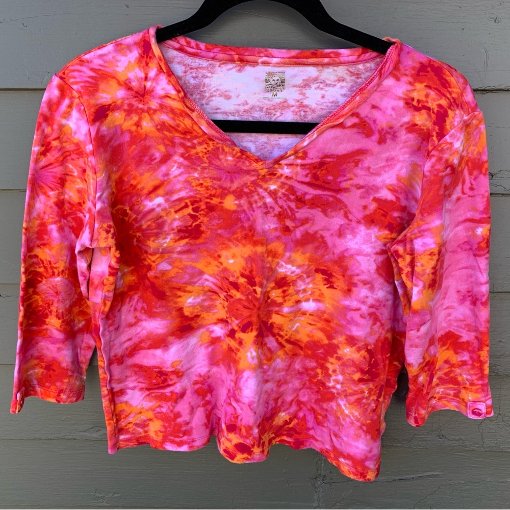 Anne Klein Sport Tie-Dye T-Shirt